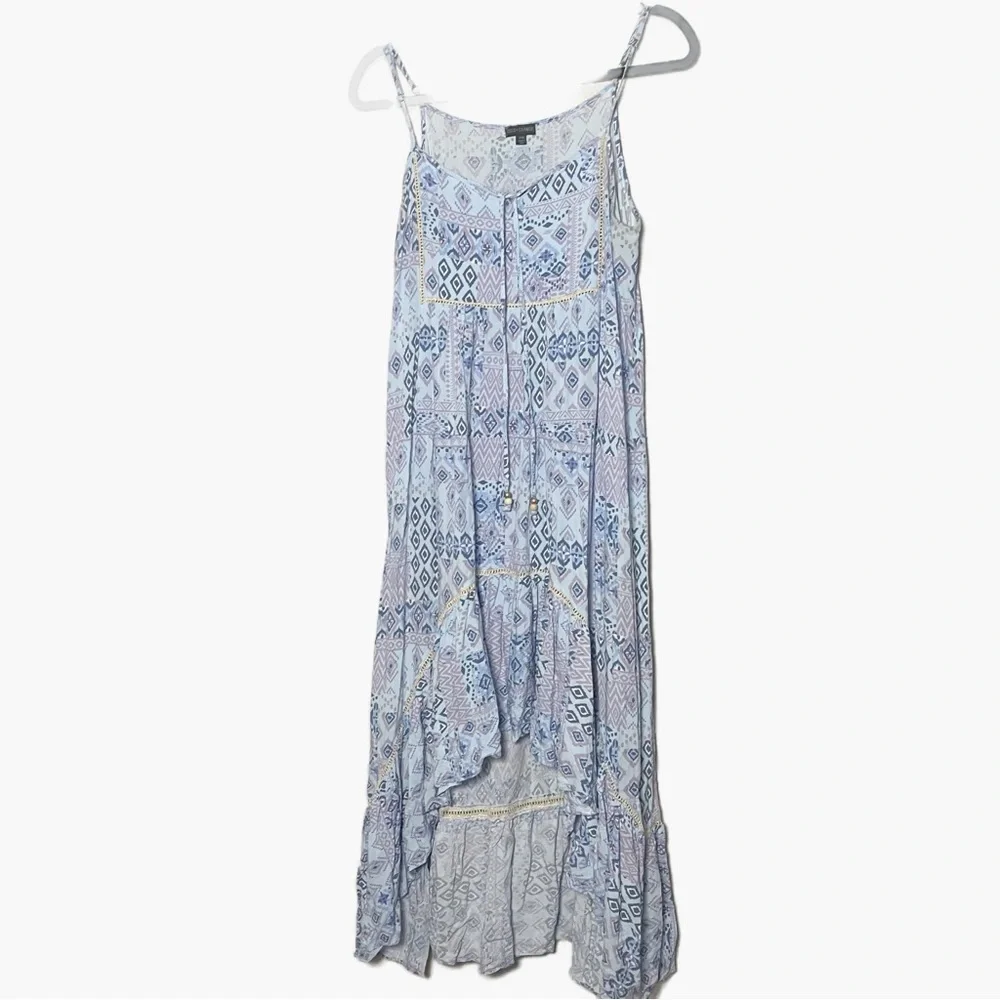 Coco + Carmen patchwork boho high low dress size S/M - Picture 2 of 5
